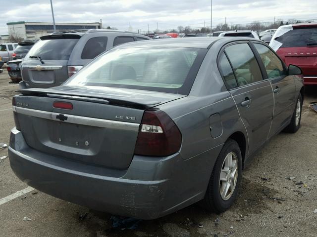 1G1ZT54874F122037 - 2004 CHEVROLET MALIBU LS CHARCOAL photo 4