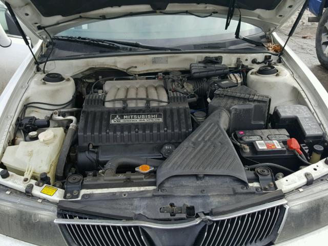 6MMAP67P33T005918 - 2003 MITSUBISHI DIAMANTE L WHITE photo 7