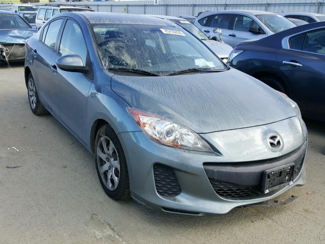 JM1BL1UGXC1573421 - 2012 MAZDA 3 I SILVER photo 1