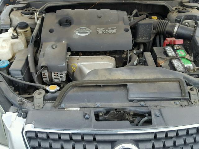 1N4AL11D75C274410 - 2005 NISSAN ALTIMA S SILVER photo 7