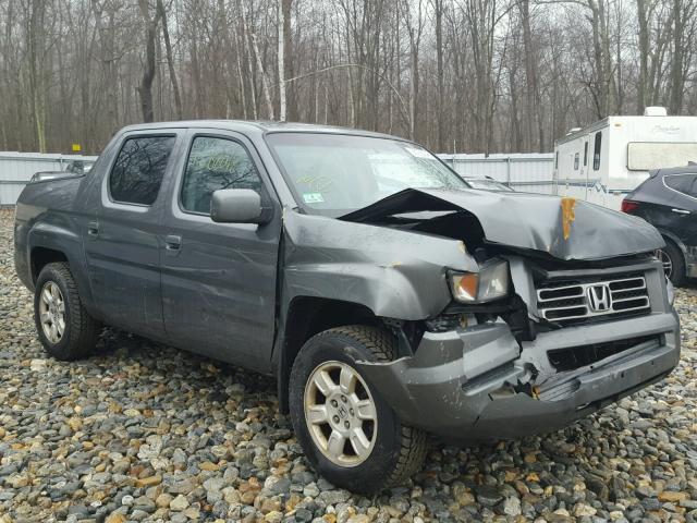 2HJYK16537H534066 - 2007 HONDA RIDGELINE GRAY photo 1