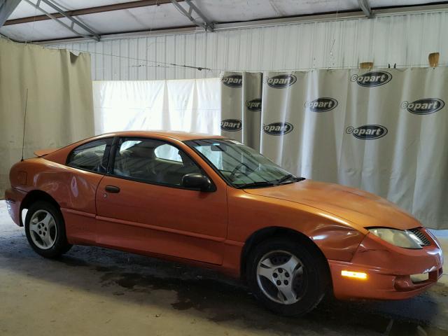 1G2JB12FX47280548 - 2004 PONTIAC SUNFIRE ORANGE photo 9