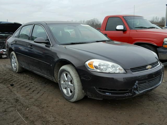 2G1WT55K289179581 - 2008 CHEVROLET IMPALA LT BROWN photo 1