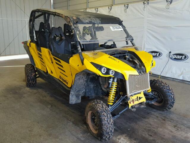 3JBPMCP14EJ000319 - 2014 CAN-AM MAVERICK M YELLOW photo 1