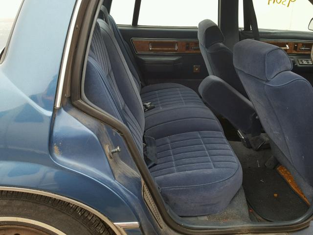 1G4NV54UXMM273569 - 1991 BUICK SKYLARK BLUE photo 6