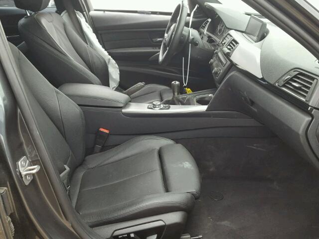 WBA3B9G54DNR79024 - 2013 BMW 335 XI BLACK photo 5