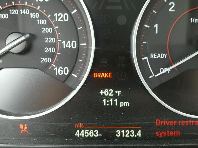 WBA3B9G54DNR79024 - 2013 BMW 335 XI BLACK photo 8