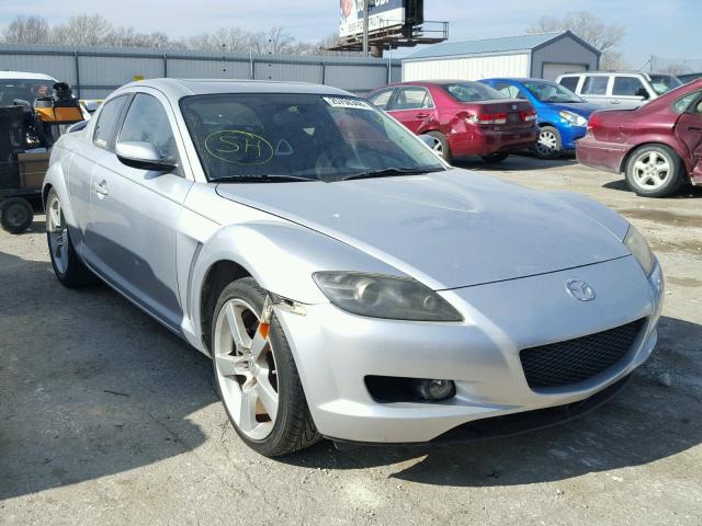 JM1FE17N240132699 - 2004 MAZDA RX8 SILVER photo 1