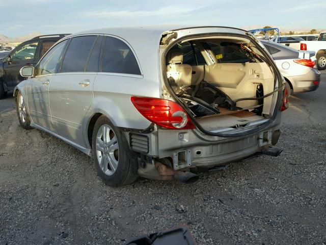 4JGCB22E78A072049 - 2008 MERCEDES-BENZ R 320 CDI SILVER photo 3