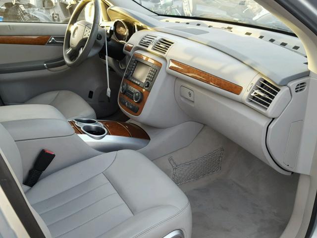 4JGCB22E78A072049 - 2008 MERCEDES-BENZ R 320 CDI SILVER photo 5