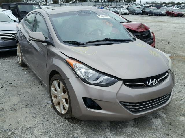 5NPDH4AE7BH001325 - 2011 HYUNDAI ELANTRA GL TAN photo 1