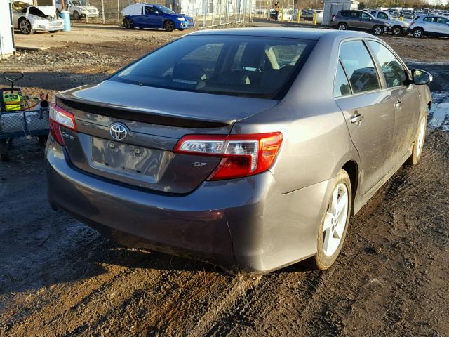 4T1BF1FK1CU178241 - 2012 TOYOTA CAMRY BASE GRAY photo 4