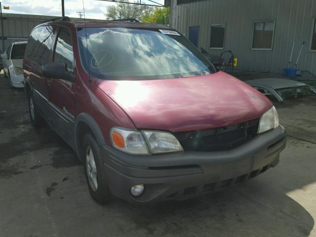 1GMDX03E24D171878 - 2004 PONTIAC MONTANA RED photo 1