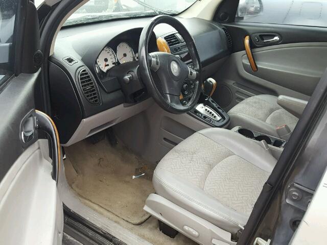 5GZCZ53406S813381 - 2006 SATURN VUE GRAY photo 9