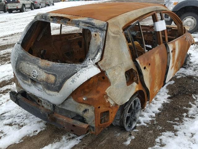 3N1BC13EX7L447822 - 2007 NISSAN VERSA S BURN photo 4