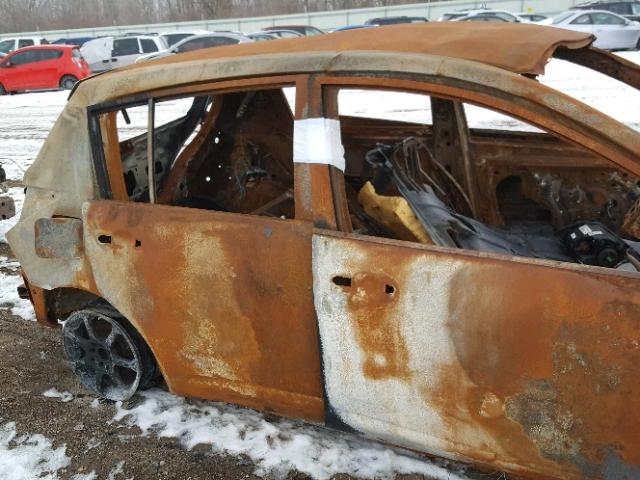 3N1BC13EX7L447822 - 2007 NISSAN VERSA S BURN photo 9