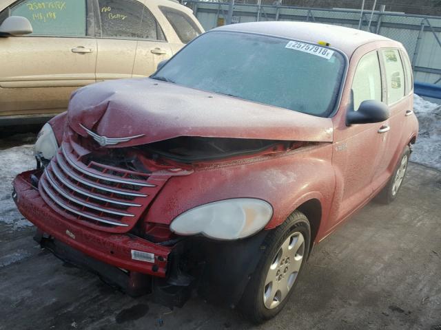 3A4FY48B06T293369 - 2006 CHRYSLER PT CRUISER RED photo 2