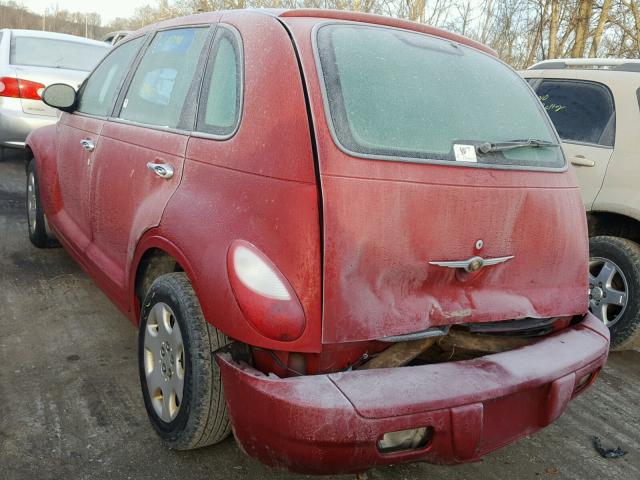 3A4FY48B06T293369 - 2006 CHRYSLER PT CRUISER RED photo 3