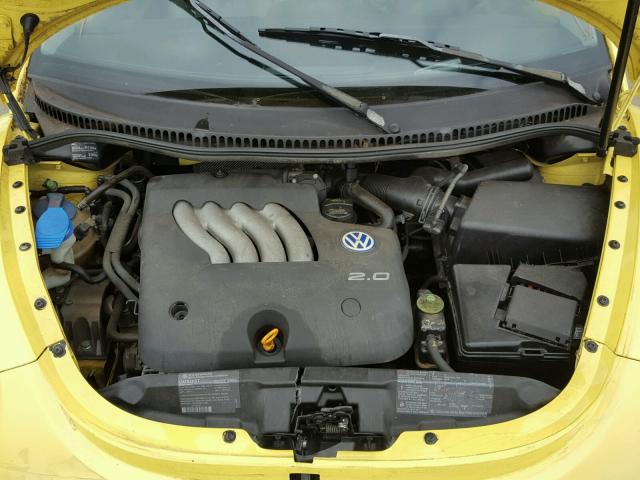 3VWCA21C7XM456547 - 1999 VOLKSWAGEN NEW BEETLE 黄色 照片 7