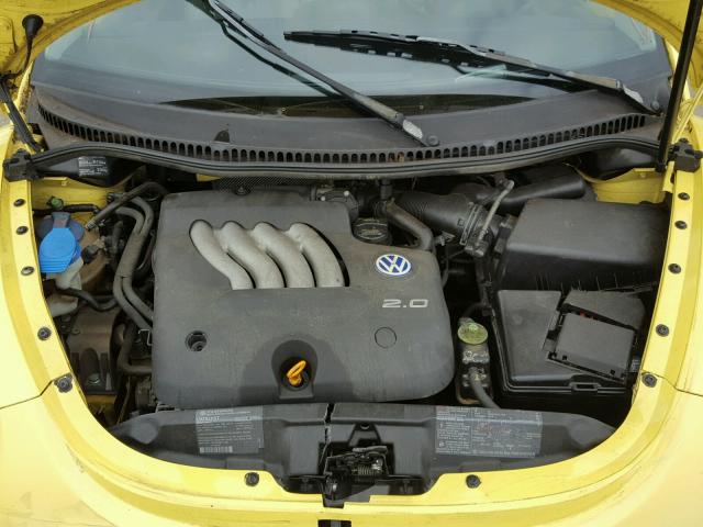 3VWCA21C7XM456547 - 1999 VOLKSWAGEN NEW BEETLE YELLOW photo 7