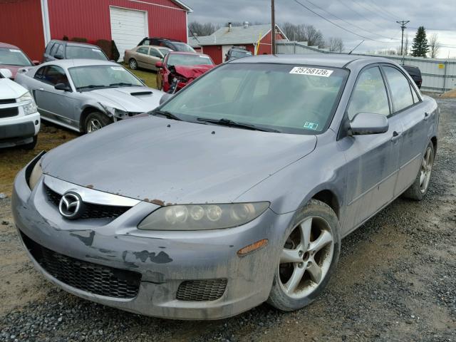 1YVHP80D265M66020 - 2006 MAZDA 6 S GRAY photo 2