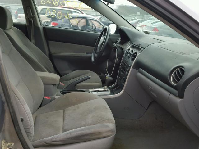 1YVHP80D265M66020 - 2006 MAZDA 6 S GRAY photo 5