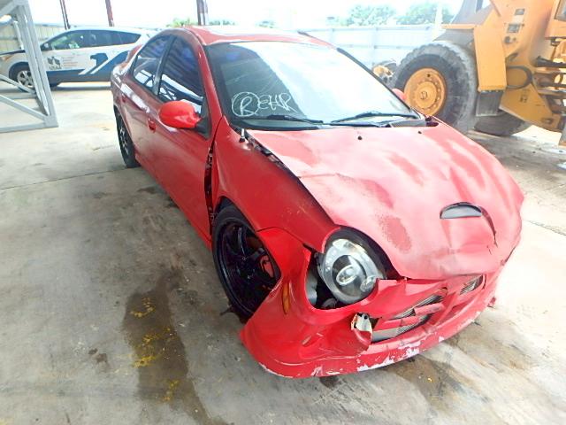 1B3ES66S35D182600 - 2005 DODGE NEON SRT-4 RED photo 1