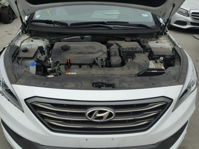 5NPE34AF9FH129132 - 2015 HYUNDAI SONATA SPO WHITE photo 7