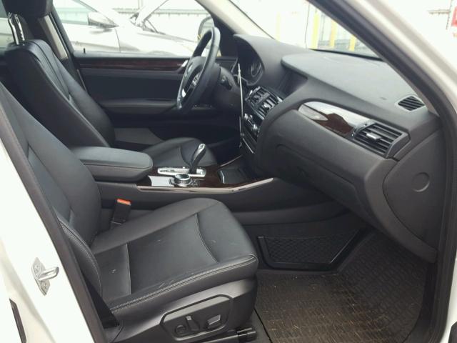 5UXWX9C50F0D53107 - 2015 BMW X3 XDRIVE2 თეთრი ფოტო 5