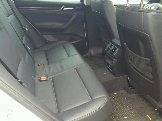 5UXWX9C50F0D53107 - 2015 BMW X3 XDRIVE2 თეთრი ფოტო 6