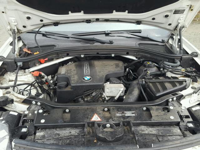 5UXWX9C50F0D53107 - 2015 BMW X3 XDRIVE2 თეთრი ფოტო 7
