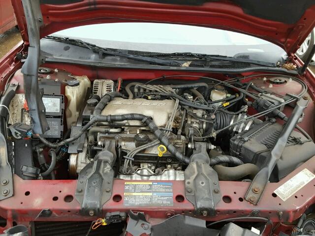 2G1WW12E859298844 - 2005 CHEVROLET MONTE CARL 栗色 照片 7