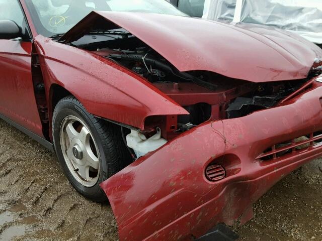 2G1WW12E859298844 - 2005 CHEVROLET MONTE CARL 栗色 照片 9