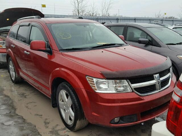 3D4PH6FV7AT182848 - 2010 DODGE JOURNEY R/ RED photo 1