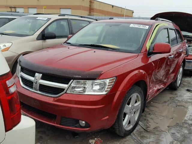 3D4PH6FV7AT182848 - 2010 DODGE JOURNEY R/ RED photo 2