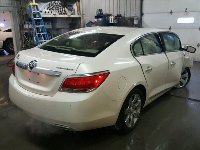 1G4GH5E3XDF170954 - 2013 BUICK LACROSSE P WHITE photo 4