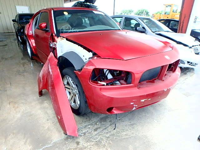 2B3KA43R86H119816 - 2006 DODGE CHARGER SE RED photo 1