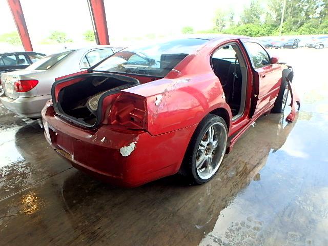 2B3KA43R86H119816 - 2006 DODGE CHARGER SE RED photo 10