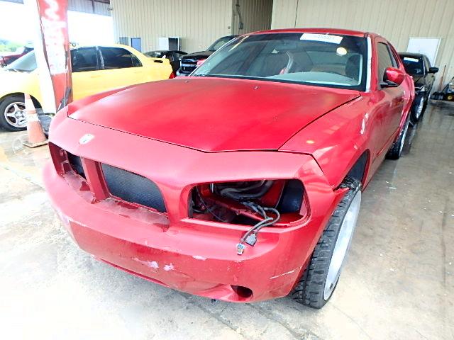 2B3KA43R86H119816 - 2006 DODGE CHARGER SE RED photo 2