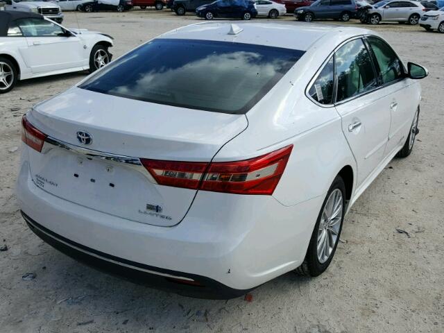 4T1BD1EB6HU058224 - 2017 TOYOTA AVALON HYB WHITE photo 4