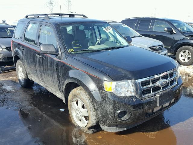 1FMCU9C79BKC65713 - 2011 FORD ESCAPE XLS BLACK photo 1