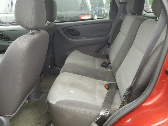 1FMYU02B53KA06970 - 2003 FORD ESCAPE XLS RED photo 6