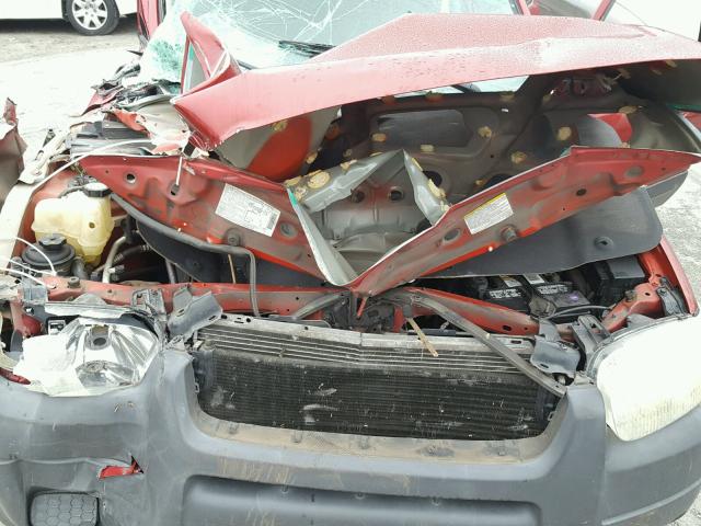 1FMYU02B53KA06970 - 2003 FORD ESCAPE XLS RED photo 7