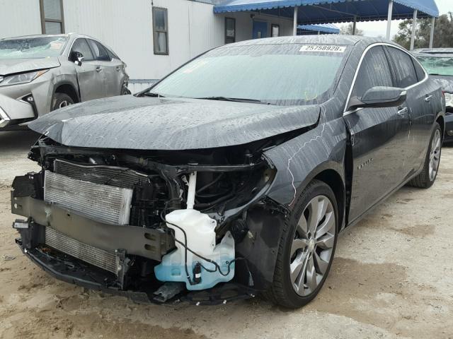 1G1ZH5SX0GF215935 - 2016 CHEVROLET MALIBU PRE GRAY photo 2