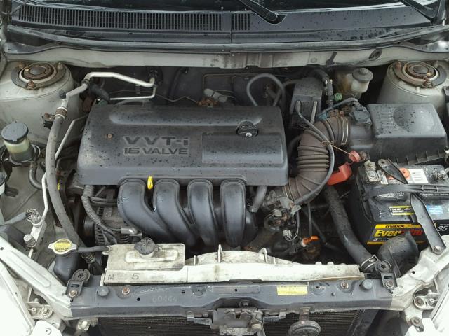 2T1KR32E83C082031 - 2003 TOYOTA COROLLA MA SILVER photo 7