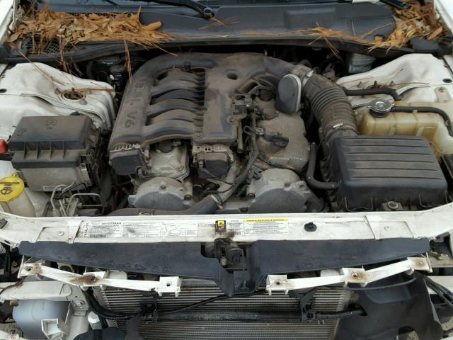 2B3KA43G06H521134 - 2006 DODGE CHARGER SE WHITE photo 7