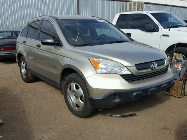 JHLRE38307C066634 - 2007 HONDA CR-V LX GOLD photo 1