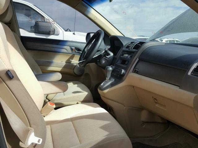 JHLRE38307C066634 - 2007 HONDA CR-V LX GOLD photo 5