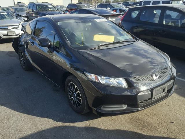 2HGFG3B54DH524416 - 2013 HONDA CIVIC LX BLACK photo 1