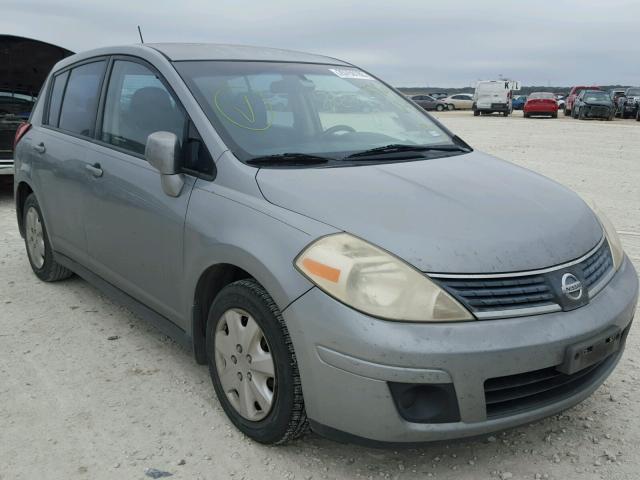 3N1BC13E57L376643 - 2007 NISSAN VERSA S GRAY photo 1